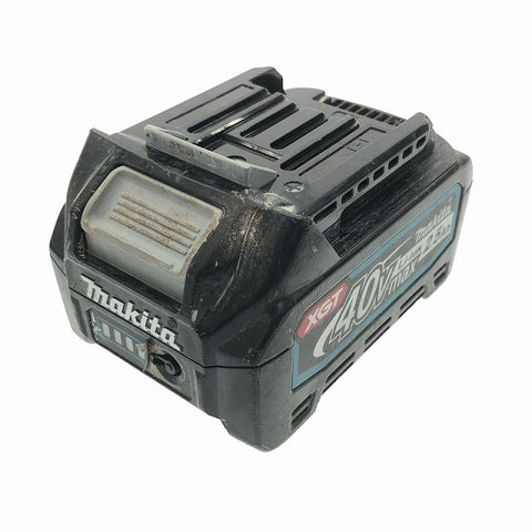 ☆中古品☆makita マキタ 40Vmax 2.5Ah 純正リチウムイオンバッテリー BL4025 リチウムイオン電池 蓄電池 充電池 雪マーク - 0