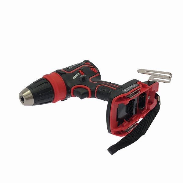 ☆極美品☆Panasonic パナソニック 14.4V/18V 充電ドリルドライバー EZ1DD4 赤/レッド 充電器(EZ0L81) ケース付131463 - 4