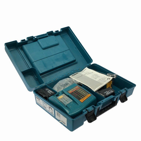 ☆中古品☆makita マキタ 14.4V 充電式タッカ ST420D バッテリ2個(3.0Ah)充電器 ケース付き コードレス タッカー130446 - 0