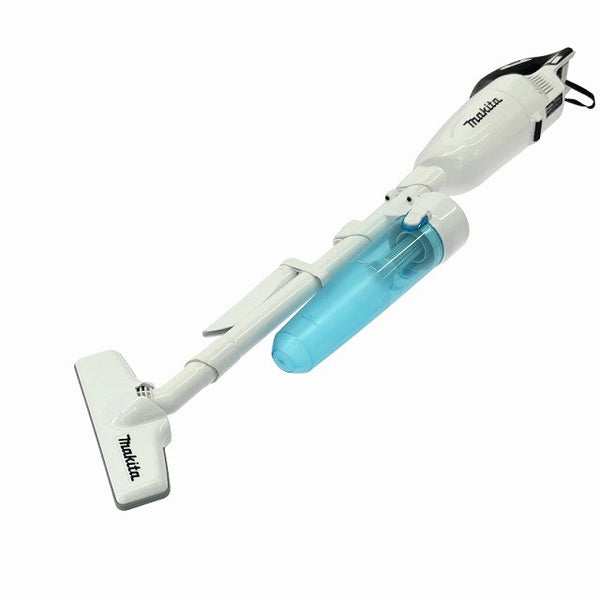 ☆比較的綺麗☆makita マキタ 18V 充電式クリーナー CL281FD 白 本体＋サイクロンアタッチメント＋パイプ＋ノズル付116702 - 8