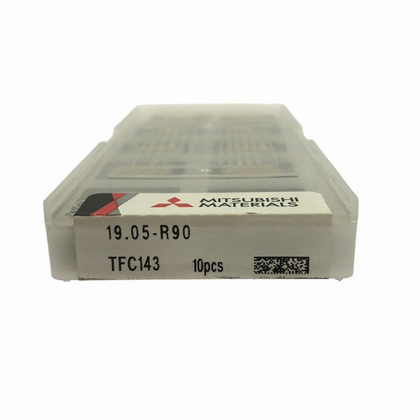 ☆未使用品☆MITSUBISHI 三菱マテリアル 切削用インサート 10個入り 19.05-R90 TFC143 切削チップ 切削加工134361 - 10