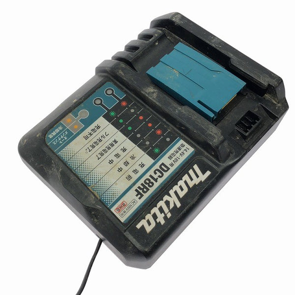 ☆中古品☆makita マキタ 14.4V/18V 純正 急速充電器 DC18RF リチウムイオンバッテリー用 リチウムイオン電池用135216 - 4