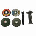 ☆中古品☆makita マキタ 18V 100mm 充電式ディスクグラインダー GA418D 砥石付き コードレス ディスクサンダー 研磨機 切断128480 - 10