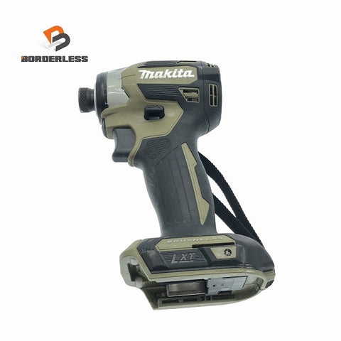 ☆美品☆makita マキタ 18V 充電式インパクトドライバ TD173D オリーブ 本体のみ 電動工具 大工道具116856