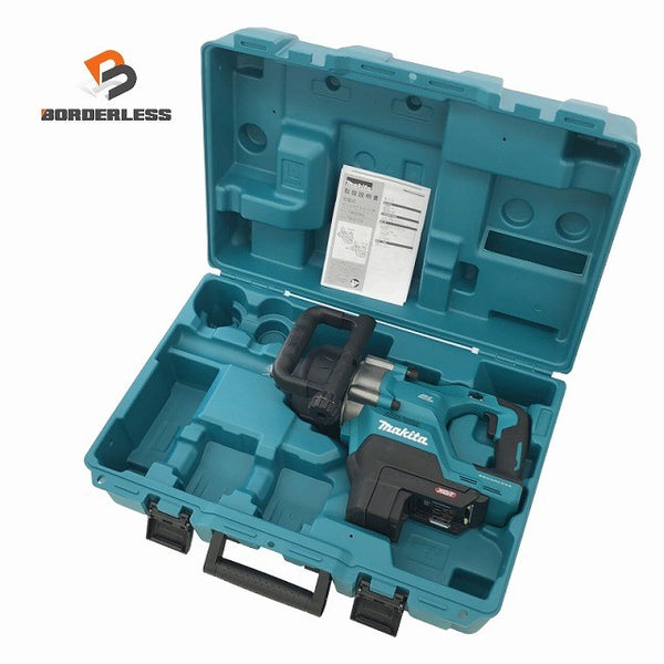 ☆未使用品☆makita マキタ 40Vmax 充電式インパクトレンチ TW009GZK ショートアンビル仕様 本体+ケース 角ドライブ25.4mm133593 - 1