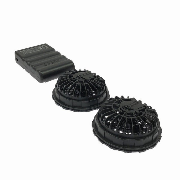☆未使用品セット☆BURTLE バートル 30V エアークラフト専用バッテリー AC10(マット黒) ファンユニット AC10-2 アーバンブラック135208 - 5