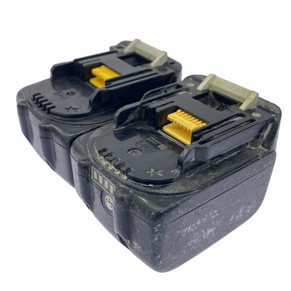 ☆中古品セット☆makita マキタ 14.4V 6.0Ah/3.0Ah 純正 リチウムイオンバッテリー BL1460B BL1430 電動工具用 蓄電池 充電池137126 - 3