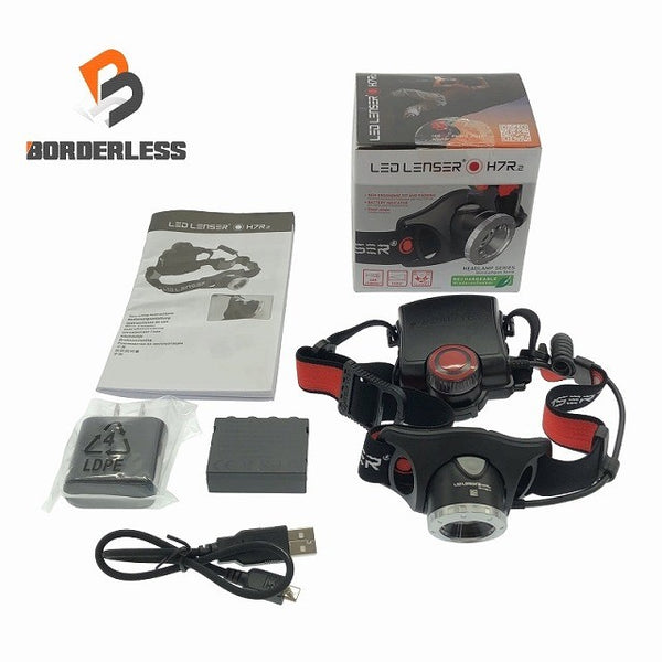 ☆未使用品☆LED LENSER レッドレンザー ヘッドライト H7R.2 Hシリーズ 電池式 作業ライト 投光器 116093 - 1
