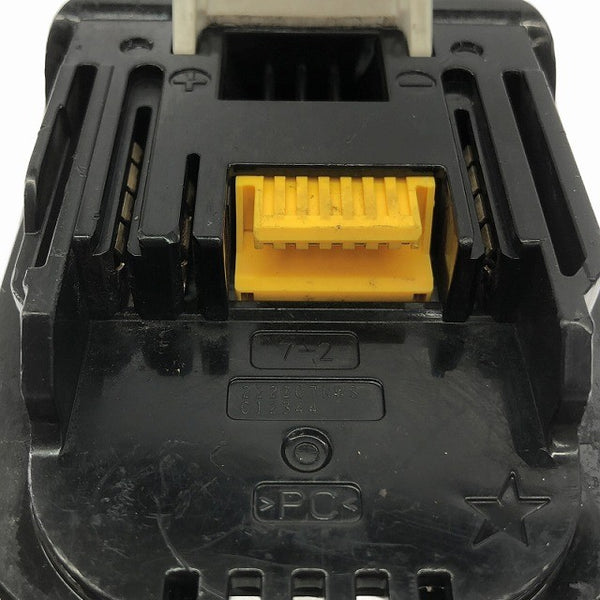 ☆中古品3点☆makita マキタ 18V 6.0Ah 純正 リチウムイオンバッテリー BL1860B 2個 残量表示付 充電器 DC18RF 蓄電池137174 - 8