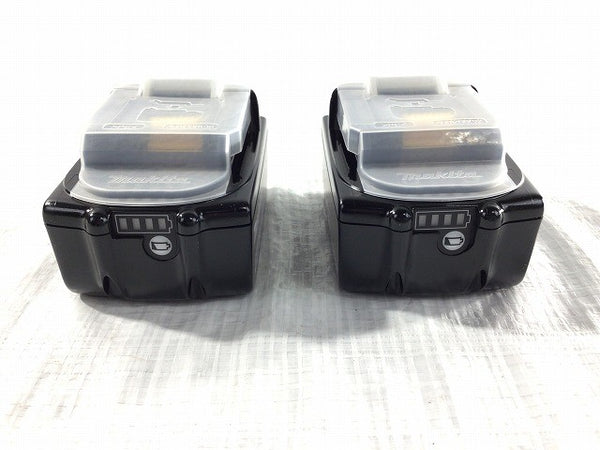 ☆未使用品2個セット☆makita マキタ 18V 6.0Ah 純正リチウムイオンバッテリー BL1860B 急速 残量 蓄電 LITHIUM-ION 雪/飛行機 116067116067 - 7