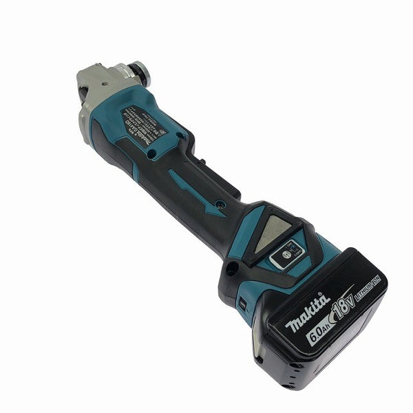 ☆未使用品☆makita マキタ 18V 100mm 充電式ディスクグラインダー GA418DRGX バッテリー2個(18V 6.0Ah) 充電器 ケース付130761 - 5