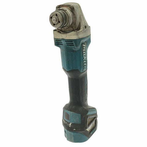 ☆中古品☆makita マキタ 18V 100mm 充電式ディスクグラインダ GA412D 本体のみ 研磨機 研削 切削 コードレス133739 - 0