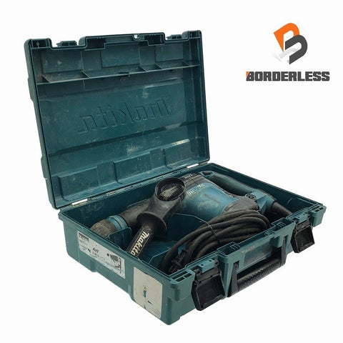 ☆中古品☆makita マキタ 100V 電動ハンマー HM0871C SDSマックス コンクリートブレーカー ハツリ機 はつり機 斫り機 - 0