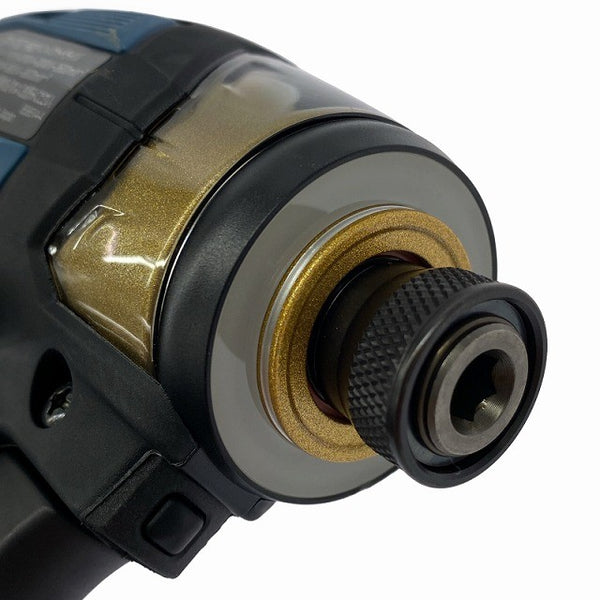 ☆未使用？美品 コメント必読☆makita マキタ 18V 充電式インパクトドライバ TD173DGXPB プレミアムブルー LXT20周年記念カラー130663 - 6
