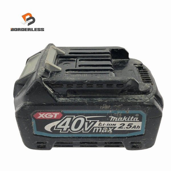 ☆中古品☆makita マキタ 40Vmax 2.5Ah 純正 リチウムイオンバッテリー BL4025 リチウムイオン電池 蓄電池 ※コメント有り132336 - 1