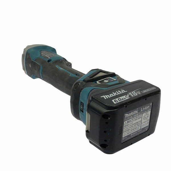 ☆中古品☆makita マキタ 18V 充電式ディスクグラインダー GA418D バッテリ2個(6.0Ah) ケース付 コードレス ディスクサンダー130991 - 5