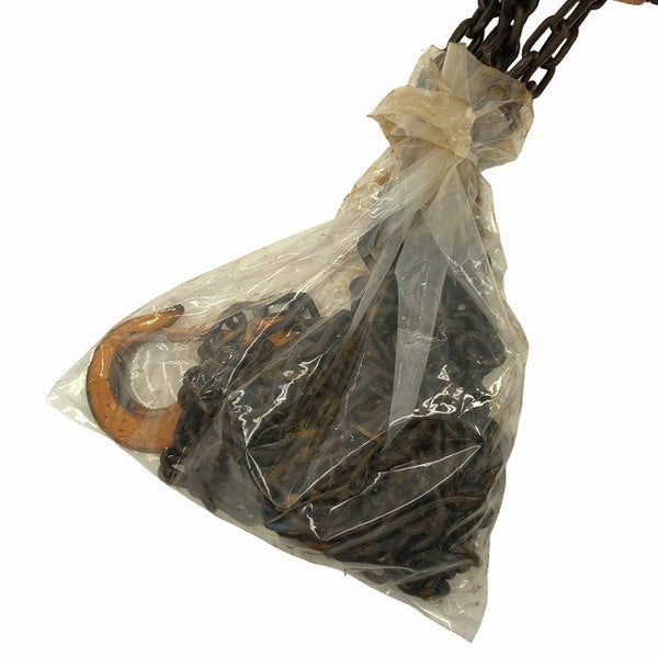 ☆中古品2個セット☆KITO キトー チェーンブロック M3形 CB010 荷重1.0ton/1ton 揚程2.5m 手動式 チェンブロック 吊り具 荷揚げ136499 - 10