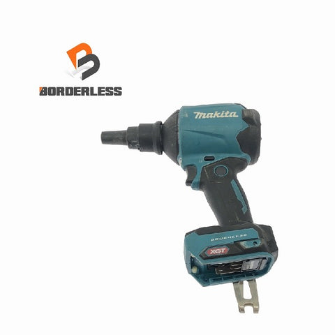 ☆美品☆ makita マキタ 40Vmax 充電式エアダスタ AS001G 本体のみ 電動工具 空気入れ 吸引
