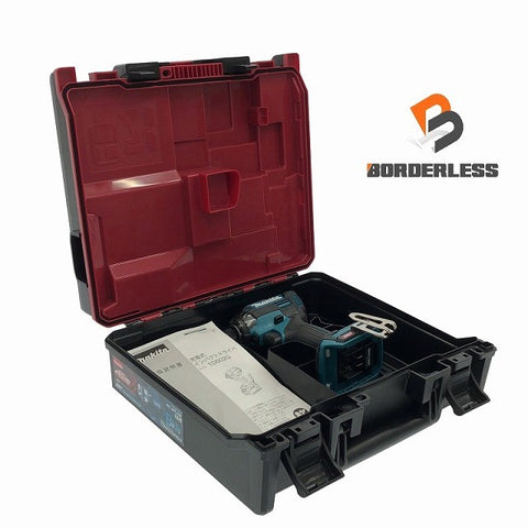 ☆極美品☆makita マキタ 40Vmax 充電式インパクトドライバー TD002G 青/ブルー 本体＋ケース付 コードレス バッテリー式 - 0