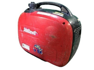 ☆中古品☆SHINDAIWA 新ダイワ インバータ発電機 IEG1600M-Y 1.6kVA ガソリンエンジン インバーター発電機 アウトドア 防災 - 4