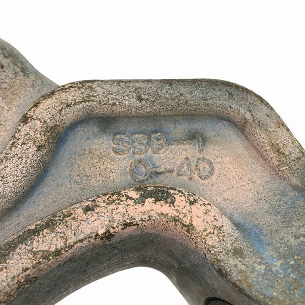 ☆中古品4個セット☆EAGLE CLAMP イーグルクランプ ねじ式全方向クランプ SBB-1t 荷重1ton 鉄鋼用 スクリュークランプ 吊りクランプ135058 - 10