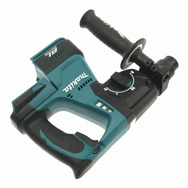 ☆未使用品☆makita マキタ 18V 24mm 充電式ハンマドリル HR244DRGX 青 バッテリ2個(6.0Ah) 充電器 ケース付 ハンマードリル137732 - 6