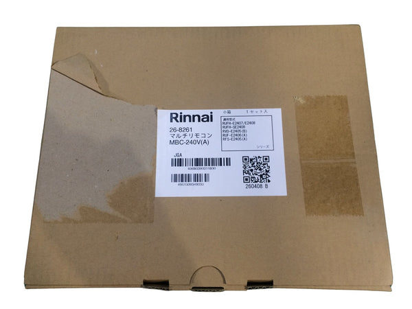 ☆未使用品☆ Rinnai リンナイ 都市ガス用 12A-13A ガスふろ給湯器 RUF-A2005SAW(C) マルチリモコン付き MBC-240V(A)132444 - 9