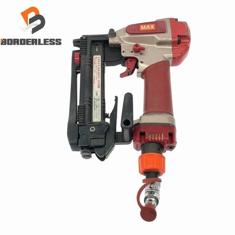 ☆中古品☆MAX マックス 高圧 ステープル用エアネイラ HA-R25/725M 幅7mm 長さ25mm エアタッカー エアータッカー エア工具
