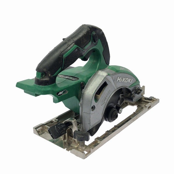 ☆中古品☆HiKOKI ハイコーキ 36V 147mm コードレス丸のこ C3605DC 本体＋ケース付 充電式 バッテリー式 マルノコ 丸ノコ 丸鋸122919 - 4