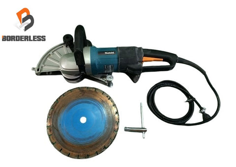 ☆中古品☆makita マキタ 100V 305mm コンクリートカッター 4112 コード式 ダイヤモンドカッター コンクリート切断機 電動工具