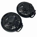 ☆中古品3点セット☆SUN-S サンエス 7V 空調風神服用 リチウムイオンバッテリーセット RD9890J ファン+半袖(L)付き128615 - 9