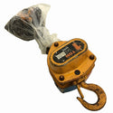 ☆中古品2個セット☆KITO キトー チェーンブロック M3形 CB010 荷重1.0ton/1ton 揚程2.5m 手動式 チェンブロック 吊り具 荷揚げ機136341 - 5