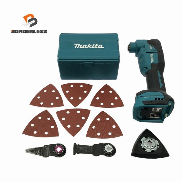 ☆比較的綺麗☆makita マキタ 18V 充電式マルチツール TM53D 本体のみ コードレス カットソー マルチパワーツール 研削130897 - 1