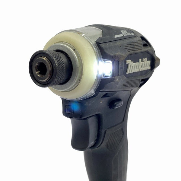 ☆中古品☆ makita マキタ 18V 充電式インパクトドライバ TD172DRGXB バッテリー2個(6.0Ah)充電器+ケース130202 - 8