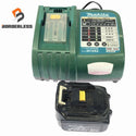☆中古品☆makita マキタ 14.4V  純正リチウムイオンバッテリー BL1430 充電器 DC18RA 2点セット 充電池 蓄電池 - 1