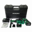 ☆未使用品☆HiKOKI ハイコーキ 36V コードレスハンマドリル DH36DPF(2XPZ) バッテリ2個 充電器 集じんシステム ケース付126905 - 3