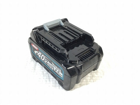 ☆比較的綺麗 2点セット☆makita マキタ 40Vmax 2.5Ah 純正リチウムイオンバッテリ BL4025 純正急速充電器 DC40RA129038 - 0
