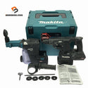 ☆中古品☆makita マキタ 40Vmax 28mm 充電式ハンマドリル HR001G 青 集じんシステム(DX12) ケース付 コードレス135821 - 1