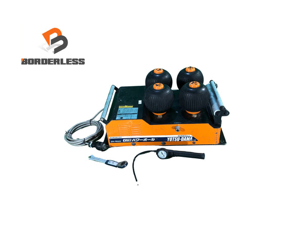 ☆中古品☆IKURATOOLS 育良精機 三相200V パワーボール ISK-PB403 四つ球 インバータ制御連動式 ケーブル中間送り機 延線 - 1