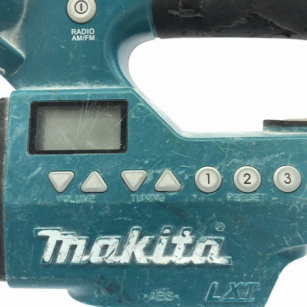 ☆中古品2点セット☆makita マキタ 100V 125mm 防じんマルノコ 5205FX 14.4V/18V 充電式ライト付ラジオ MR050D 防塵マルノコ127651 - 10