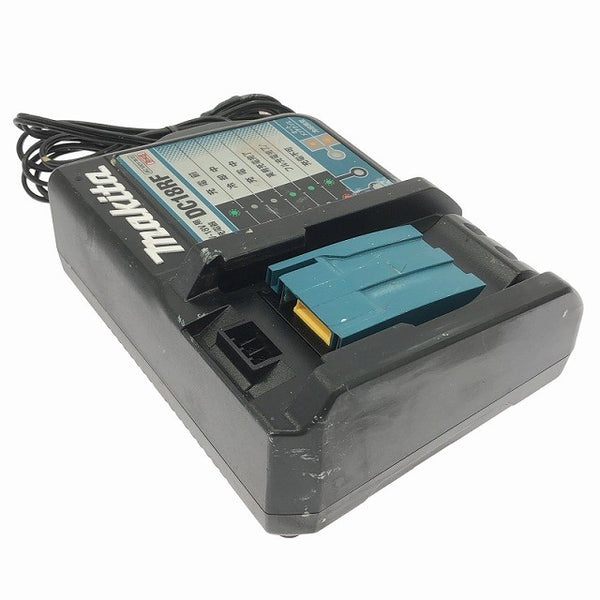 ☆中古品☆makita マキタ 14.4V/18V 純正 急速充電器 DC18RF リチウムイオンバッテリー用 リチウムイオン電池用137498 - 5