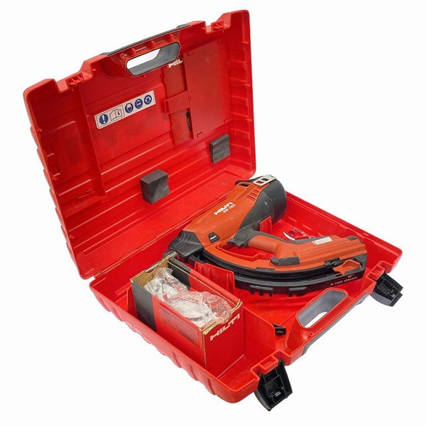 ☆中古品☆ HILTI ヒルティ ガス式鋲打機 GX120-ME 本体+ケース ガス式鋲打ち機 ガスネイラー ガス銃 おまけ付♪130455 - 2