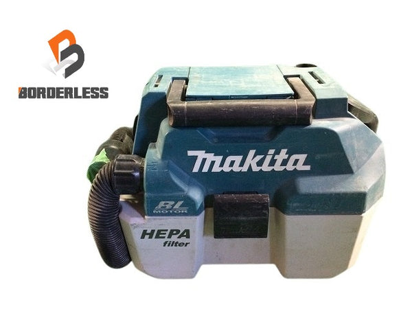 ☆中古品☆makita マキタ 18Ｖ 充電式集じん機 VC750D 本体のみ 乾湿両用 コードレス 集塵機 掃除機 - 1