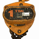 ☆中古品2個セット☆KITO キトー チェーンブロック M3形 CB010 荷重1.0ton/1ton 揚程2.5m 手動式 チェンブロック 吊り具 荷揚げ機135610 - 8