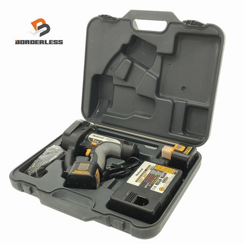 ☆中古品☆National ナショナル 12V 全ネジカッター EZ3561 本体+バッテリー2個(3.0Ah)+充電器+ケース 松下電工 パナソニック118613