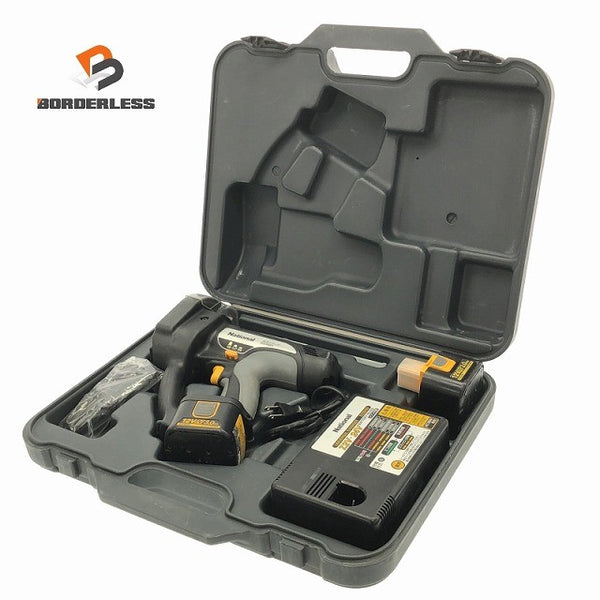 ☆中古品☆National ナショナル 12V 全ネジカッター EZ3561 本体+バッテリー2個(3.0Ah)+充電器+ケース 松下電工 パナソニック118613 - 1