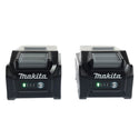 ☆未使用品2個セット☆makita マキタ 40Vmax 4.0Ah 純正 リチウムイオンバッテリー BL4040 高出力 リチウムイオン電池 蓄電池116474 - 6
