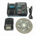 ☆中古品※コメント必読☆makita マキタ 40Vmax 充電式マルノコ HS001G バッテリ1個(2.5Ah)充電器付き コードレス 丸のこ130371 - 9