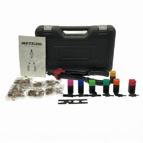 ☆中古比較的綺麗☆METERK リベットナットツールセット ナットリベッター ハンドナッター ハンドリベッター 手動式134794 - 0