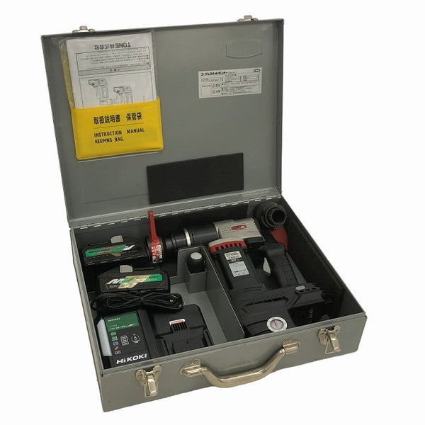 ☆比較的綺麗 中古品☆TONE トネ コードレスナットランナー CNB50 バッテリー2個(BSL36B18)充電器 パーツ ケース137380 - 2
